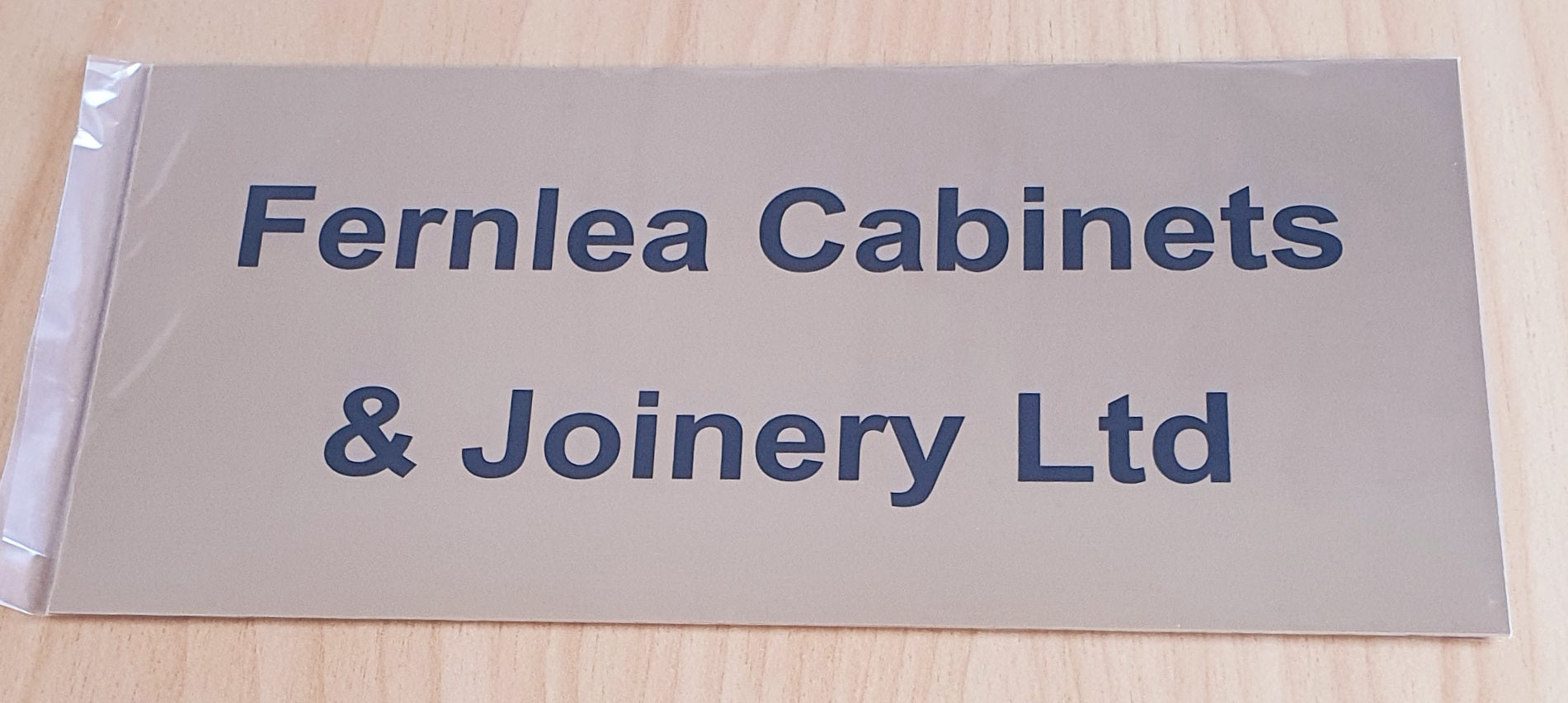 Corporate Plaque with Logo